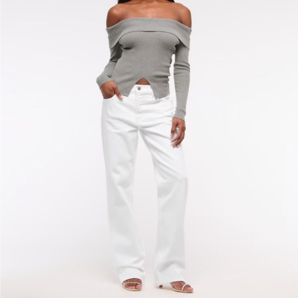 Abercrombie Low Rise Baggy Jean
